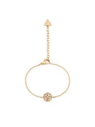Guess Bransoletka JUBB06 397JW Złoty. Żółte bransoletki damskie Guess, ze stali. Za 249.99 zł.