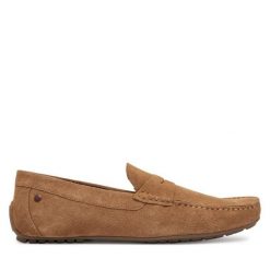 Mokasyny Jack & Jones. Brązowe mokasyny męskie Jack & Jones. Za 219.99 zł.