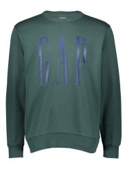 GAP Bluza w kolorze zielonym rozmiar: XL. Zielone bluzy bez kaptura męskie GAP, xl, z bawełny. Za 87.81 zł.