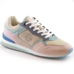 Skórzane buty sportowe sneakersy damskie multikolor Big Star LL274347 wielokolorowe. Buty sportowe na co dzień damskie bez wzorów. Za 483.82 zł.