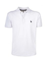 U.S. Polo Assn. Koszulka polo w kolorze białym rozmiar: XXL. Białe koszulki polo męskie U.S. Polo Assn., s, bez wzorów, bez ramiączek. Za 131.74 zł.