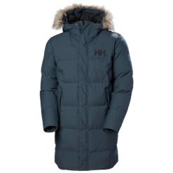Parka Helly Hansen Alby. Niebieskie parki męskie Helly Hansen, l, bez wzorów, z futra. Za 1,288.00 zł.