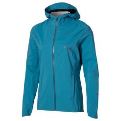 Kurtka damska z kapturem wodoodporna Mizuno 20K. Niebieskie kurtki do biegania damskie Mizuno, xs, bez wzorów, z tkaniny, z kapturem. Za 686.85 zł.