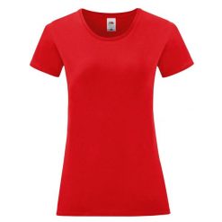 Koszulka Damska Iconic 150. Szare bluzki damskie Fruit of the Loom, xl, bez wzorów, sportowe, bez kołnierzyka, bez ramiączek. Za 45.99 zł.