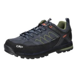 Buty trekkingowe męskie, Moon Low. Czarne buty trekkingowe męskie CMP, z zamszu, bez zapięcia. W wyprzedaży za 449.99 zł.