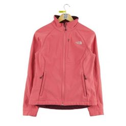 Second life - Kurtka polarowa TNF Pink dla kobiet - Stan dobry. Czerwone kurtki damskie The North Face, m, bez wzorów, z materiału, bez kaptura. Za 148.01 zł.