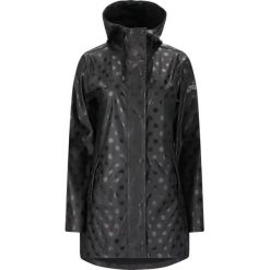 Kurtka wodoodporna z PU damska Weather Report Sunrise Aop. Czarne kurtki przeciwdeszczowe damskie Weather Report, bez kaptura. Za 333.50 zł.