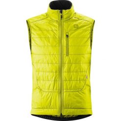 Kurtka puchowa bez rękawów Gonso Primaloft. Szare kurtki męskie Gonso, bez wzorów, z puchu, sportowe, bez kaptura. Za 542.50 zł.