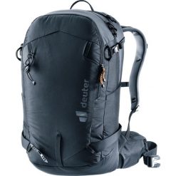 Plecak damski Deuter Freerider 28 SL - black/black. Czarne plecaki damskie Deuter, bez wzorów, z materiału. Za 724.89 zł.