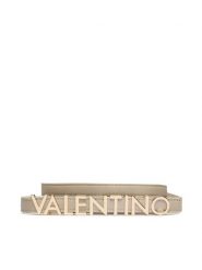 Valentino Pasek Damski Belty VCS6W555 Beżowy. Brązowe paski damskie Valentino, bez wzorów, ze skóry. Za 159.99 zł.