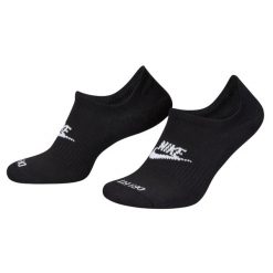 Skarpety Za Kostkę Unisex Adult Plus Cushioned Everyday. Czarne skarpetki damskie Nike, bez wzorów. Za 106.99 zł.