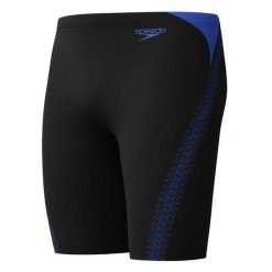 Kąpielówki męskie spodenki kąpielowe Speedo Hyperboom Jammer. Czarne kąpielówki męskie Speedo, m, bez wzorów, do pływania. Za 169.99 zł.