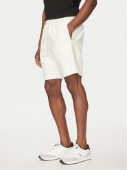 Calvin Klein Jeans Szorty sportowe Logo Tape J30J327246 Écru Regular Fit. Szorty męskie Calvin Klein Jeans, l, z bawełny. Za 209.99 zł.
