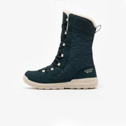 Śniegowce turystyczne damskie NH500. Niebieskie obuwie trekkingowe damskie QUECHUA, na zimę. Za 199.99 zł.