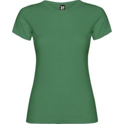 Damska Koszulka Z Krótkim Rękawem Jamaica. Zielone bluzki damskie ROLY, xl, bez wzorów, sportowe, bez kołnierzyka, bez ramiączek. Za 30.99 zł.
