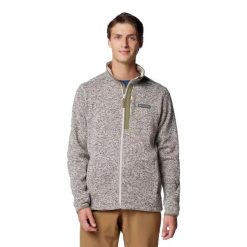 Bluza Columbia Sweater Weather™ Full Zip Dorośli. Szare bluzy bez kaptura męskie Columbia, l, z materiału. Za 411.99 zł.