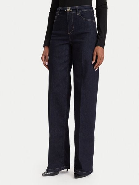 Liu Jo Jeansy UF6088 D0264 Granatowy Flared Leg. Niebieskie jeansy damskie Liu Jo. Za 729.99 zł.