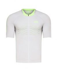 Koszulka rowerowa męska X-Bionic The Trick 4.0 Bike Zip Grey. Szare t-shirty sportowe męskie X BIONIC, l, z dzianiny, bez ramiączek, na fitness i siłownię. Za 360.00 zł.