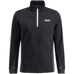 Kurtka narciarska Swix Cross. Czarne kurtki narciarskie i snowboardowe damskie Swix, m, bez wzorów, bez kaptura, narciarskie. Za 591.00 zł.