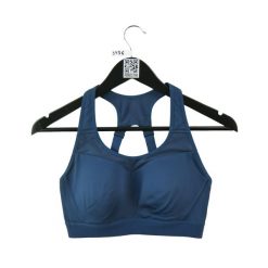 Second life - Biustonosz sportowy damski Gymshark do jogi - Jak nowy. Niebieskie biustonosze sportowe damskie Gymshark, bez wzorów, z tkaniny. Za 106.46 zł.