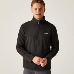 Softshell turystyczny męski Cera V. Niebieskie kurtki softshell damskie Regatta, m, bez wzorów, z softshellu, bez kaptura. W wyprzedaży za 159.99 zł.