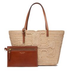 Torebka Tory Burch. Brązowe torebki klasyczne damskie Tory Burch, bez wzorów, bez dodatków. Za 2,189.00 zł.