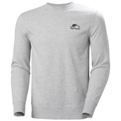 Bluza z okrągłym dekoltem Helly Hansen Nord Graphic. Szare bluzy bez kaptura męskie Helly Hansen, xl, z bawełny. Za 368.50 zł.