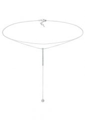 Elli Damski łańcuszek w kształcie litery Y z kryształkami ze srebra próby 925 Naszyjniki 1 ct. Naszyjniki damskie Elli, srebrne. Za 293.99 zł.