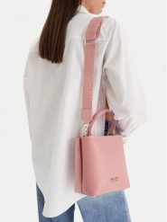 Nine West Torebka CEO-Verona-LDA8887 Różowy. Czerwone torebki klasyczne damskie Nine West, bez wzorów, z materiału, bez dodatków. Za 179.99 zł.