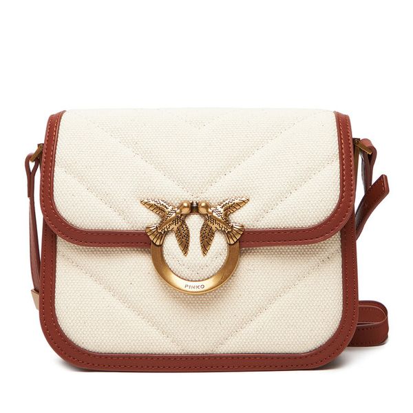 Torebka PINKO. Brązowe listonoszki damskie Pinko, bez wzorów, bez dodatków. Za 609.99 zł.