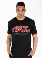 Koszulka bawełniana sportowy t-shirt dla dorosłych ADCC. Białe t-shirty męskie PITBULL, m, z aplikacjami, z bawełny, bez kołnierzyka. Za 99.00 zł.