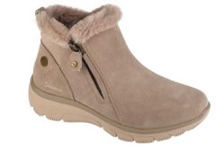 Buty zimowe damskie, Easy Going - High Zip 2. Brązowe obuwie trekkingowe damskie Skechers, na zimę. Za 379.99 zł.