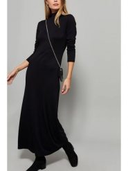 LA Angels Sukienka w kolorze czarnym rozmiar: XL. Czarne sukienki damskie LA Angels, xl, bez wzorów, bez kołnierzyka, bez ramiączek, maxi. Za 230.59 zł.