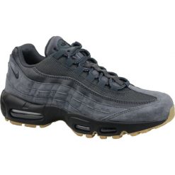Szare Buty Nike Air Max 95 Se M AJ2018-002. Szare buty sportowe na co dzień męskie Nike, z materiału, bez zapięcia, nike air max. W wyprzedaży za 769.00 zł.