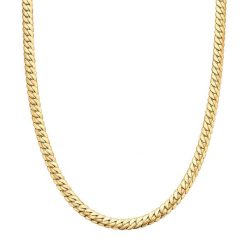 True Rebels Naszyjnik ze stali nierdzewnej w zlocie zóltym Naszyjniki 1 ct Męskie. Żółte biżuteria dla mężczyzn True Rebels, pozłacane. Za 189.99 zł.