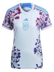 Adidas Koszulka funkcyjna "Spain Team 23" w kolorze błękitnym rozmiar: M. Niebieskie bluzki sportowe damskie Adidas, m, bez kołnierzyka, bez ramiączek. Za 195.77 zł.