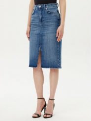 JOOP! Spódnica jeansowa 58 JW242DS167 30047184 Niebieski Slim Fit. Niebieskie spódniczki damskie Joop!, bez wzorów, z bawełny. Za 309.99 zł.