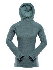Alpine Pro Bluza polarowa "Rolta" w kolorze błękitnym rozmiar: M. Niebieskie bluzy z kapturem damskie Alpine Pro, m, z materiału. Za 149.31 zł.