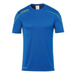 Koszulka Uhlsport Stream 22. Niebieskie t-shirty sportowe męskie UHLSPORT, m, bez ramiączek, na fitness i siłownię. Za 94.85 zł.