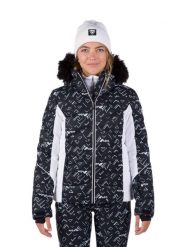 Kurtka narciarska Rossignol damska W Staci PR Puffy JKT czarna. Czarne kurtki narciarskie i snowboardowe damskie Rossignol, s, bez wzorów, z futra, z kapturem, narciarskie. Za 1,119.00 zł.