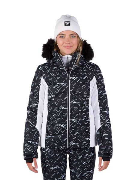 Kurtka narciarska Rossignol damska W Staci PR Puffy JKT czarna. Czarne kurtki narciarskie i snowboardowe damskie Rossignol, s, bez wzorów, z futra, z kapturem, narciarskie. Za 1,119.00 zł.