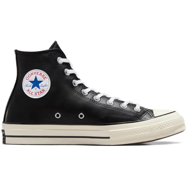 Buty sportowe Converse Chuck 70 Leather. Czarne buty sportowe na co dzień damskie Converse, ze skóry, bez zapięcia. Za 590.00 zł.