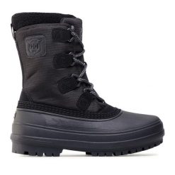 Śniegowce Helly Hansen. Czarne buty zimowe męskie Helly Hansen, bez zapięcia. Za 539.99 zł.