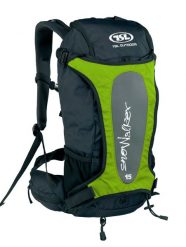 Plecak TSL Snowalker 15 L. Zielone plecaki damskie TSL, bez wzorów, z materiału. Za 436.00 zł.