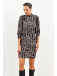 LA Angels Sukienka w kolorze czarnym rozmiar: S. Czarne sukienki damskie LA Angels, na imprezę, s, bez wzorów, bez kołnierzyka, bez ramiączek, mini. Za 148.96 zł.