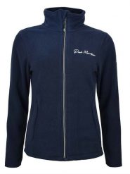 Peak Mountain Kurtka polarowa "Aspadon" w kolorze granatowym rozmiar: M. Niebieskie kurtki damskie Peak Mountain, m, bez wzorów, z polaru, bez kaptura. Za 126.99 zł.