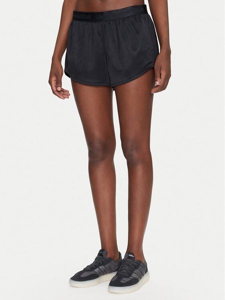 Under Armour Szorty sportowe Tech™ Play Up Shine 1389883 Czarny Regular Fit. Czarne spodenki sportowe damskie Under Armour, xs, z syntetyku, na fitness i siłownię. Za 69.99 zł.