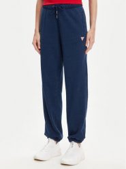 Guess Jeans Spodnie dresowe W5YB65 KCXQ1 Granatowy Regular Fit. Niebieskie jeansy damskie Guess Jeans. Za 269.99 zł.