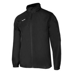 Męska Wodoodporna Kurtka Piłkarska Iris. Czarne kurtki męskie Joma, m, bez wzorów, sportowe, bez kaptura. Za 148.99 zł.