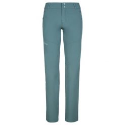 Damskie spodnie outdoorowe Kilpi LAGO-W. Zielone spodnie materiałowe damskie Kilpi, bez wzorów, z materiału. Za 292.95 zł.